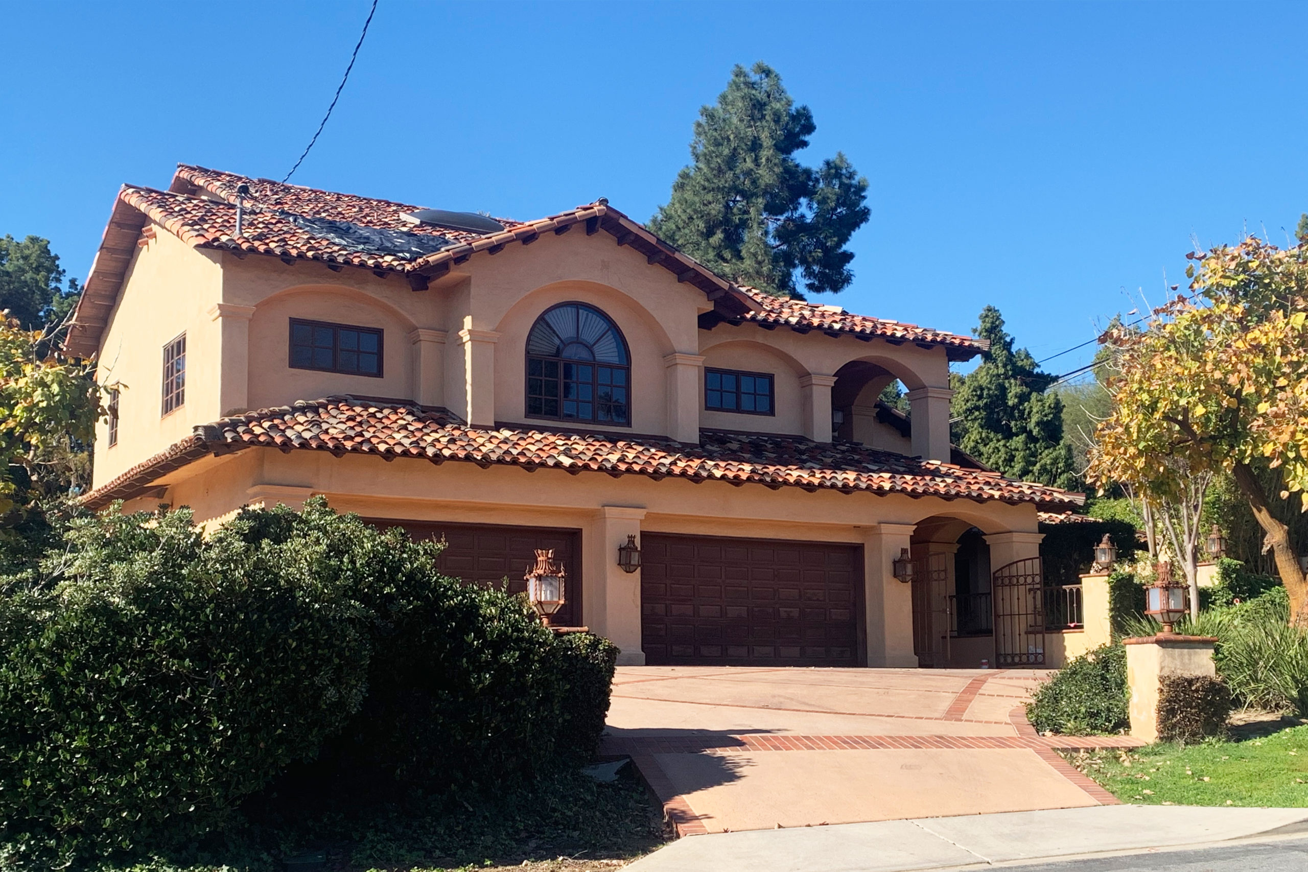 San Diego Stucco before after coating