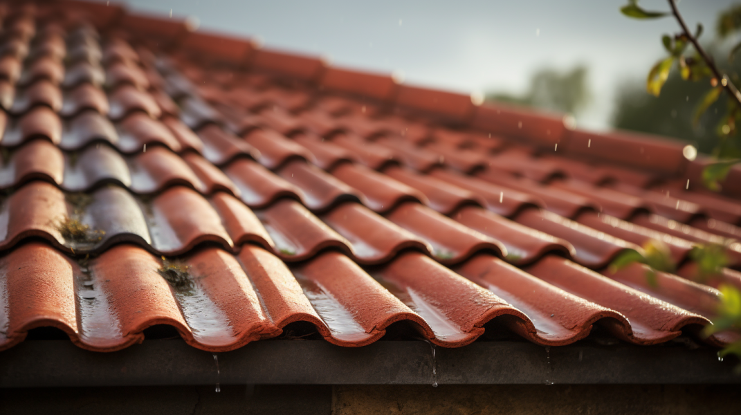 leaking tiles