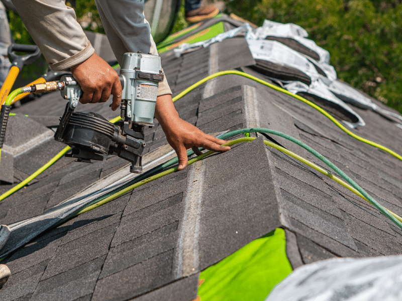 Residential Roof Replacement Asphalt Shingles Ridge | Roof Replacement Vs. Repair: When Is It Time To Replace Your Roof?