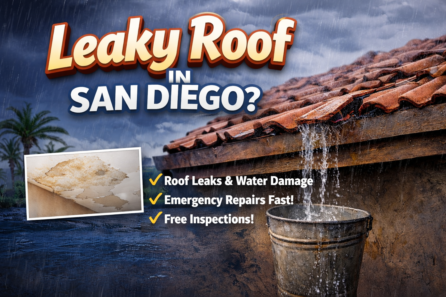 Warning Signs You May Have A Roof Leak
