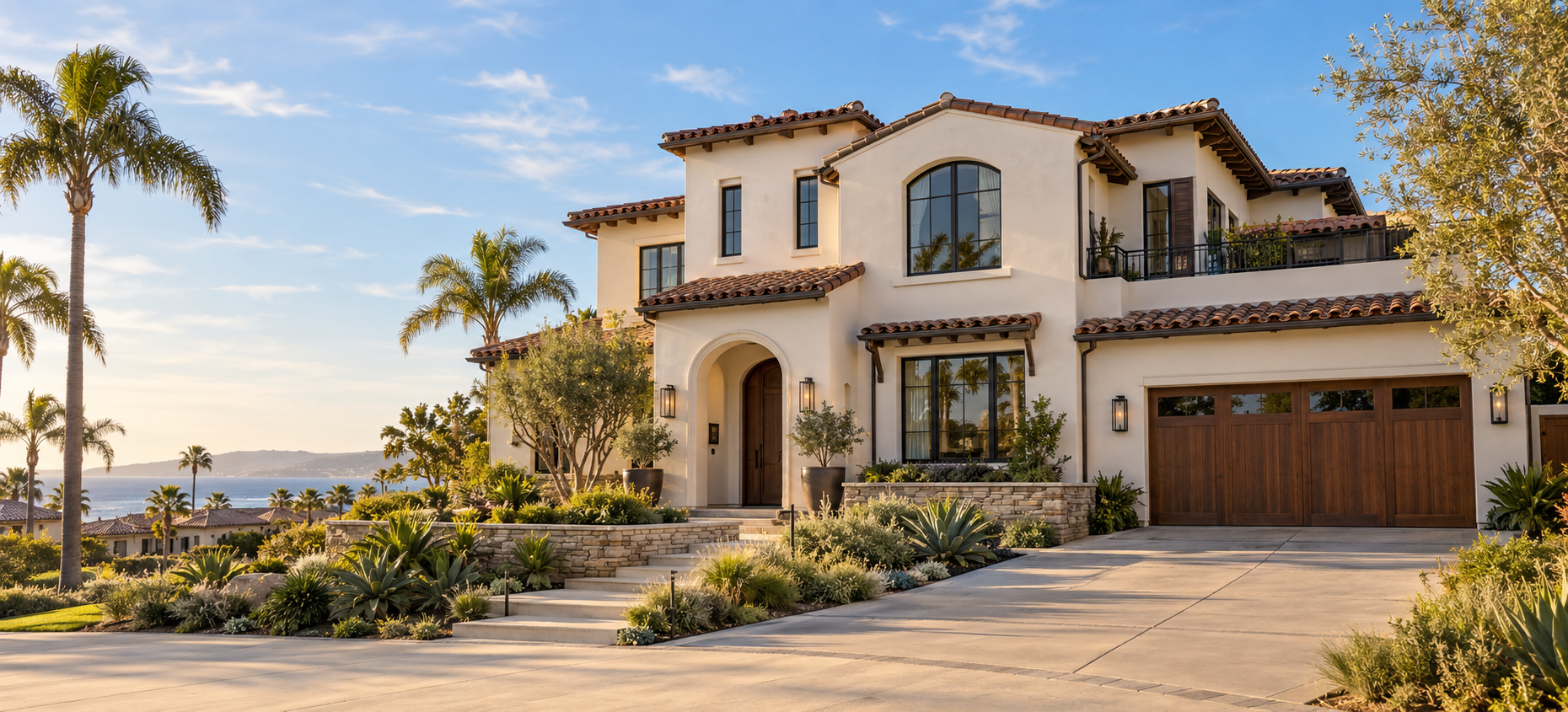 Stucco Home Southern California