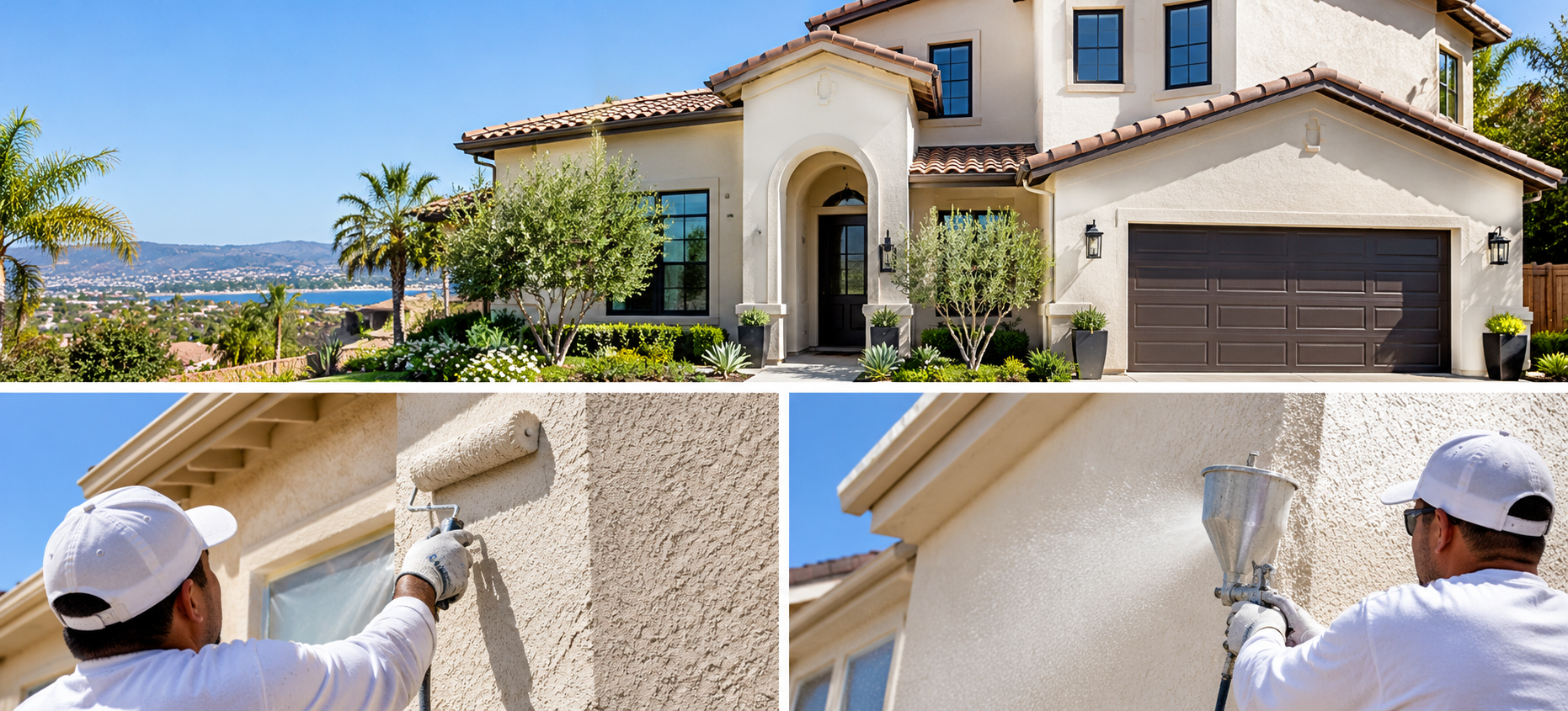 Southern California Stucco Transformation-2 Stucco Replacement